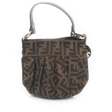 fendi mini chef|FENDI Zucca Mini Chef Hobo Tobacco .